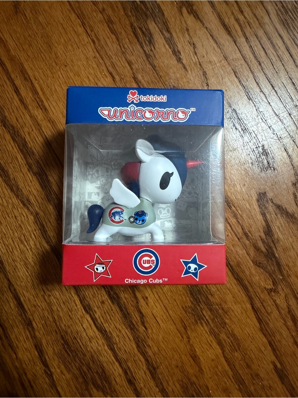 tokidoki Unicorno Chicago Cubs figure